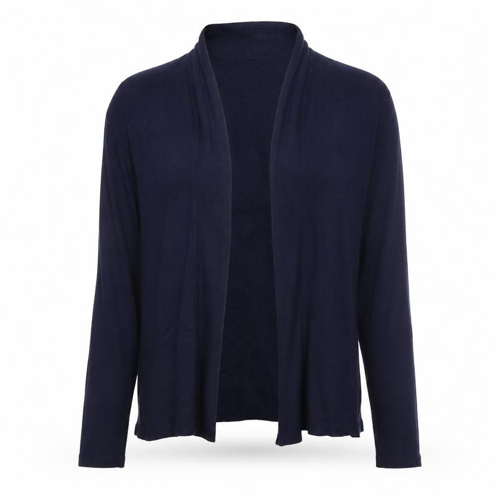 Womens UK Size S Minuet Petite Blue Cardigan Jumper