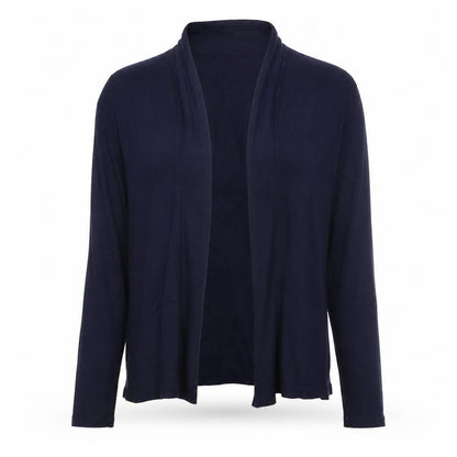 Womens UK Size S Minuet Petite Blue Cardigan Jumper