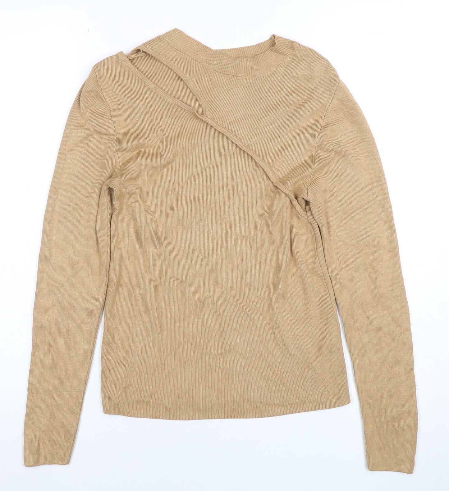 Womens UK Size 8 Sonder Studio Beige Pullover Jumper