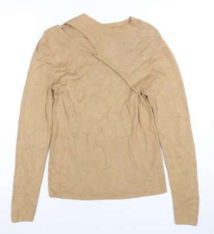 Womens UK Size 8 Sonder Studio Beige Pullover Jumper