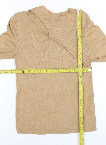 Womens UK Size 8 Sonder Studio Beige Pullover Jumper
