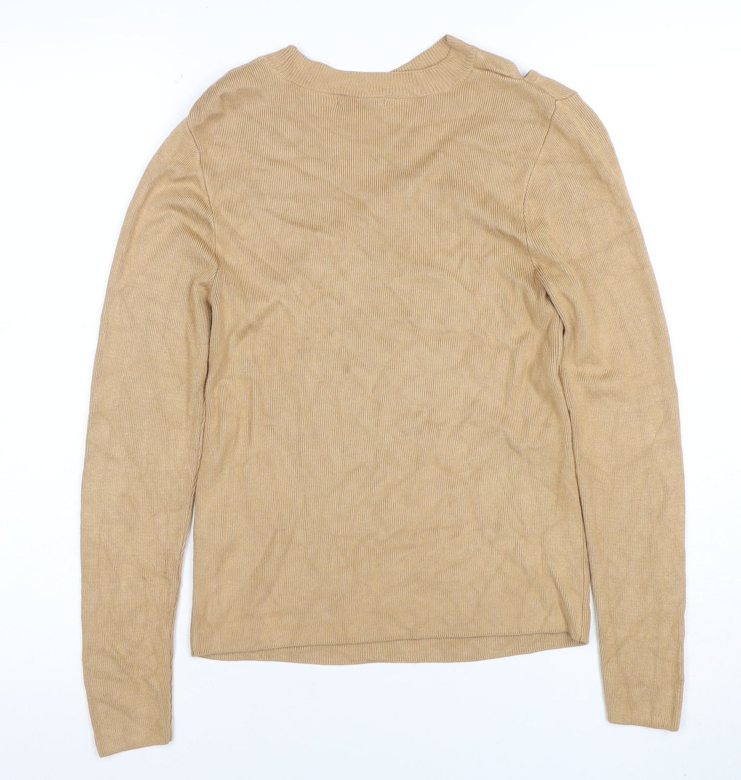Womens UK Size 8 Sonder Studio Beige Pullover Jumper