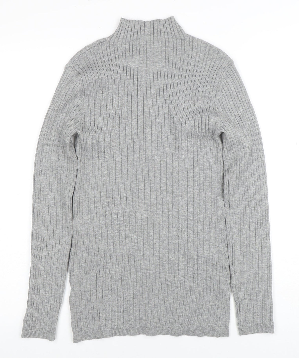 Womens UK Size S NOOSNOW Grey Pullover Jumper