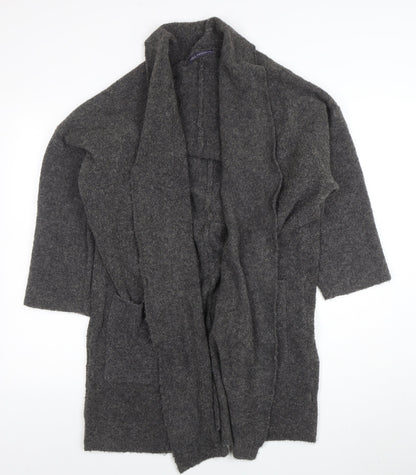 Womens UK Size M Marks and Spencer Grey Cardigan Jumper