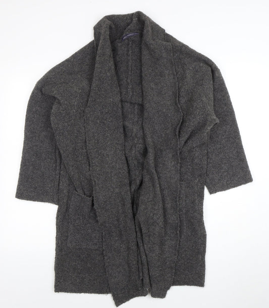 Womens UK Size M Marks and Spencer Grey Cardigan Jumper