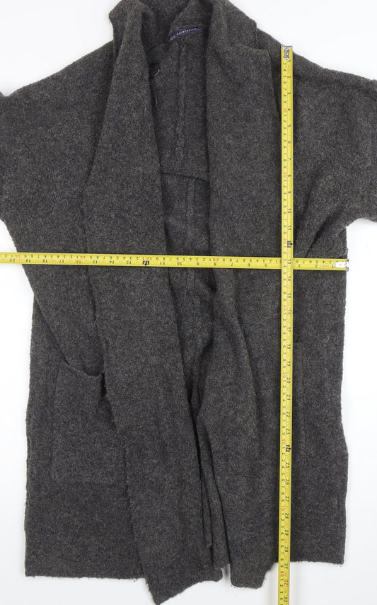 Womens UK Size M Marks and Spencer Grey Cardigan Jumper