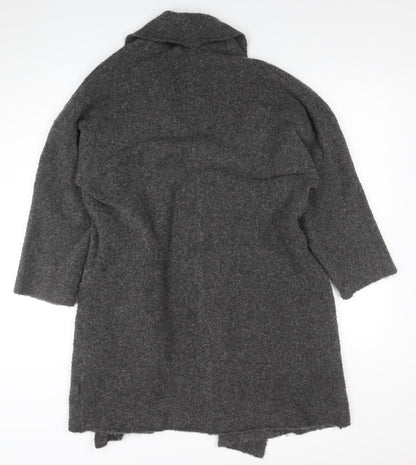 Womens UK Size M Marks and Spencer Grey Cardigan Jumper