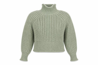 Womens UK Size XS H&M Green Pullover Jumper
