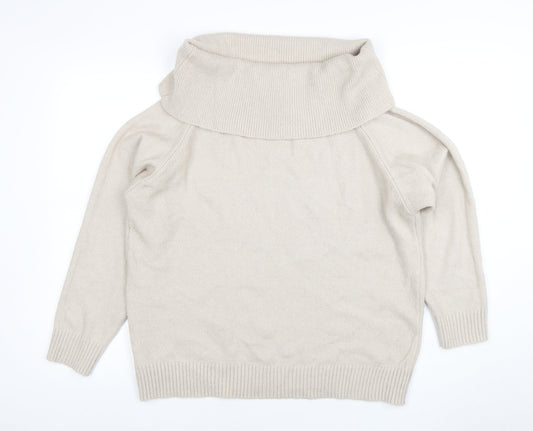 Womens UK Size 16 be you Beige Pullover Jumper