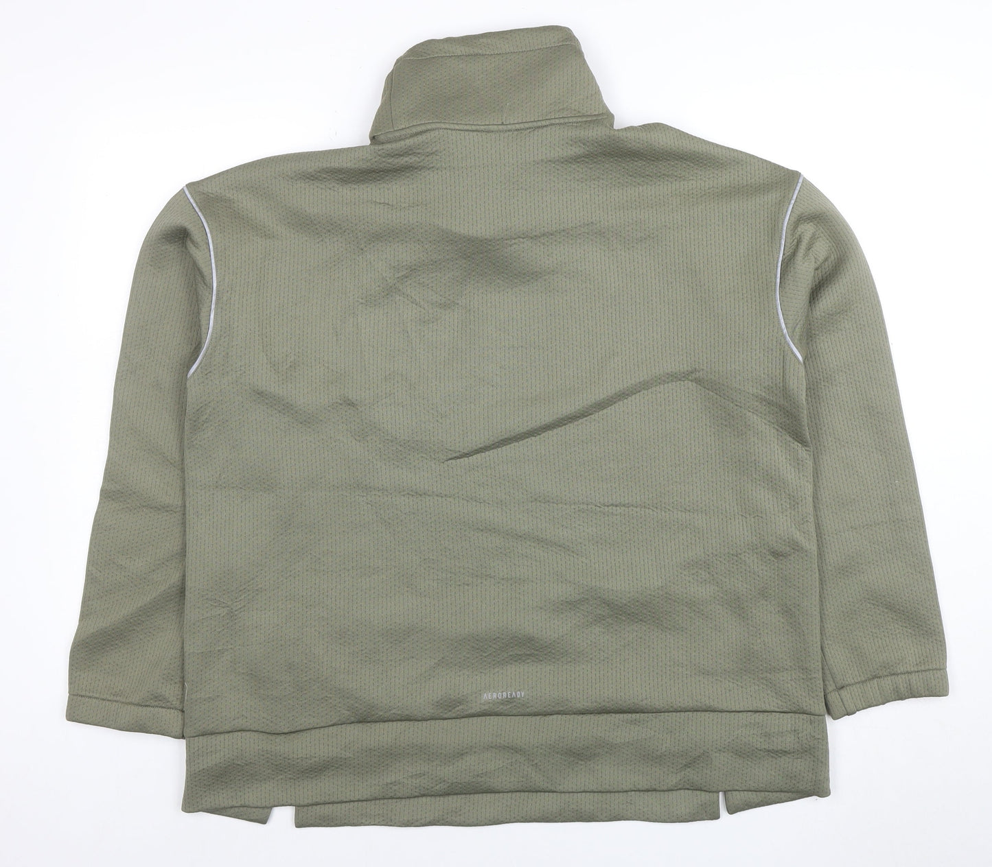 Womens UK Size L adidas Green Pullover Sweatshirt
