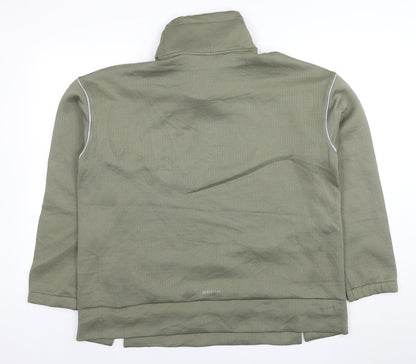 Womens UK Size L adidas Green Pullover Sweatshirt