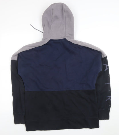 Mens UK Size M Nike Multicoloured Full Zip Hoodie