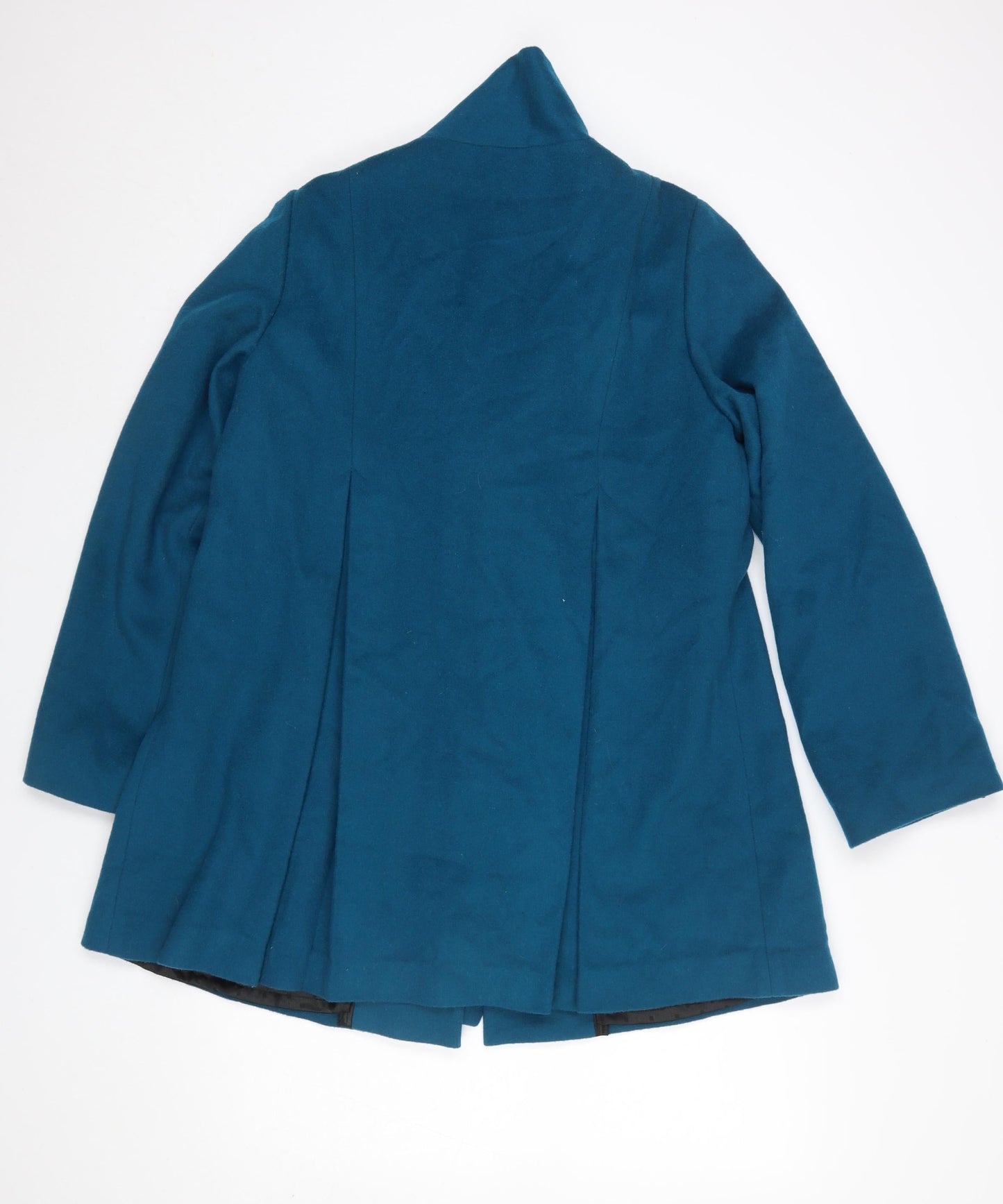 Womens UK Size 12 Kaliko Blue Overcoat