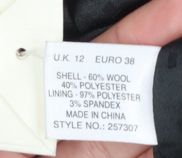 Womens UK Size 12 Kaliko Blue Overcoat