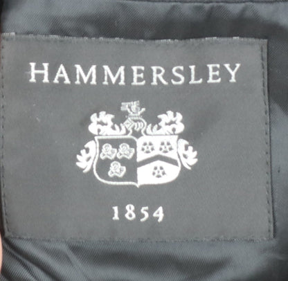 Mens UK Size XL Hammersley Black Overcoat
