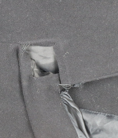 Mens UK Size XL Hammersley Black Overcoat