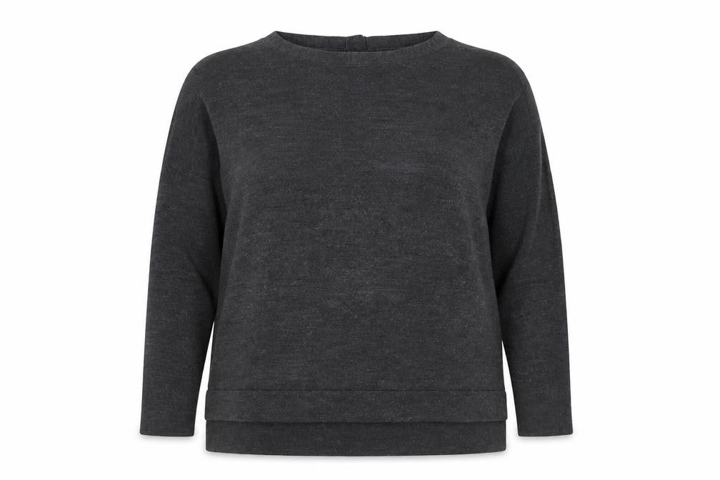 Marks and Spencer Womens Grey Size 16 Acrylic Knit Jumper