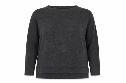 Marks and Spencer Womens Grey Size 16 Acrylic Knit Jumper