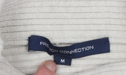 Womens UK Size M French Connection Beige Pullover Jumper