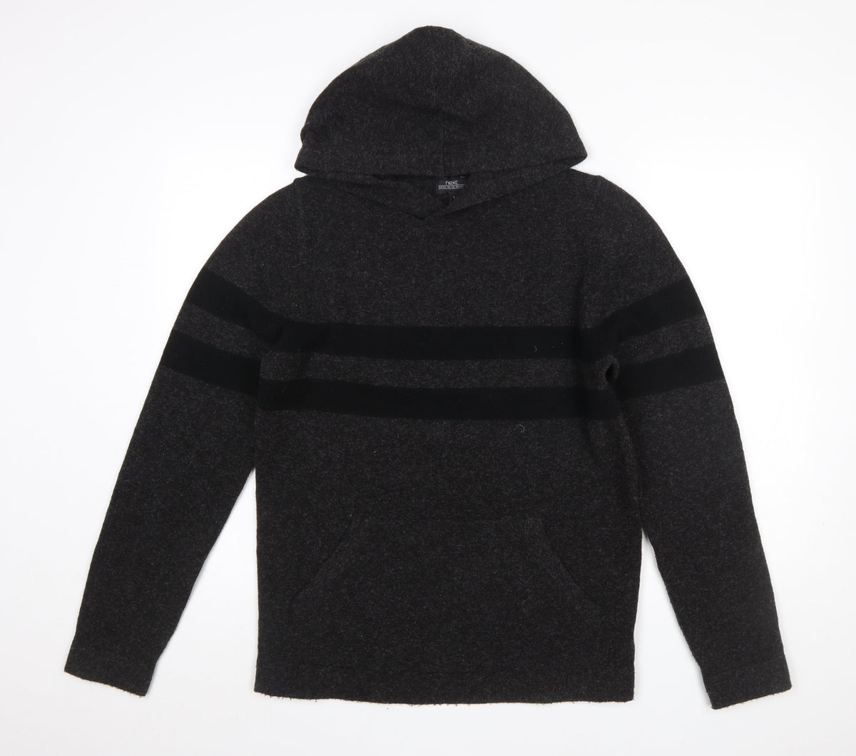 Mens UK Size S NEXT Grey Pullover Jumper