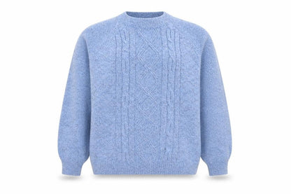 Womens UK Size L Damart Blue Pullover Jumper