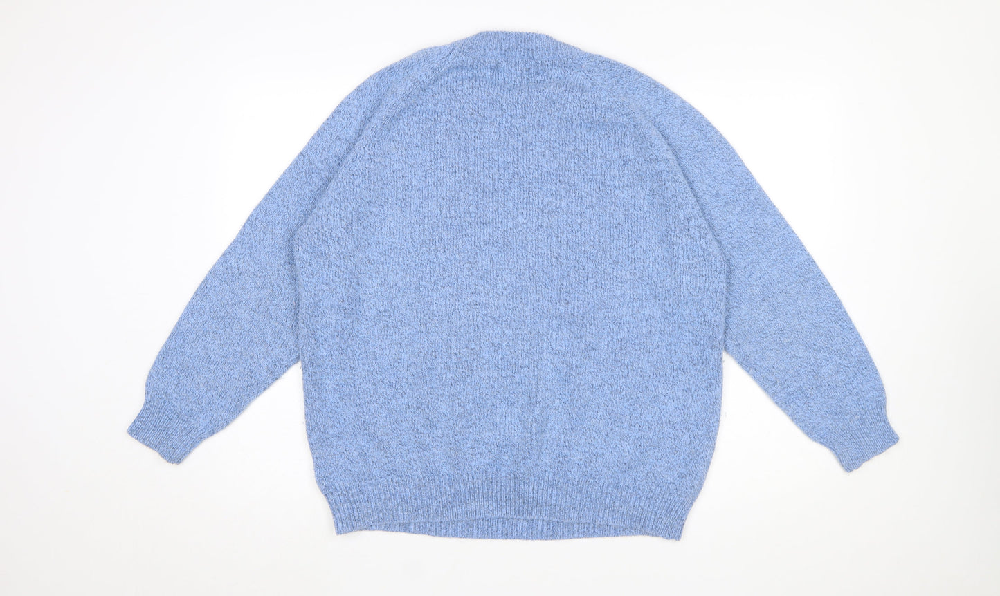 Womens UK Size L Damart Blue Pullover Jumper