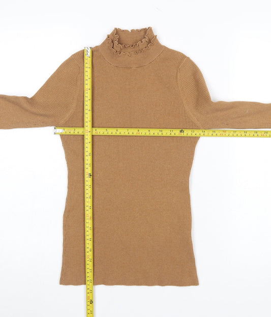 Womens UK Size 12 River Island Beige Pullover Jumper