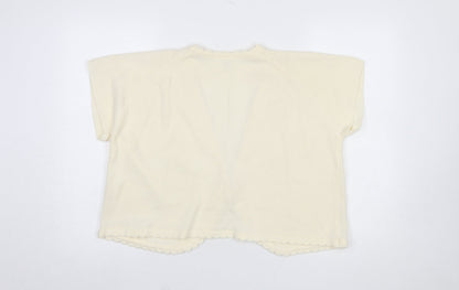 Womens UK Size 20 being casual Ivory Cardigan Jumper