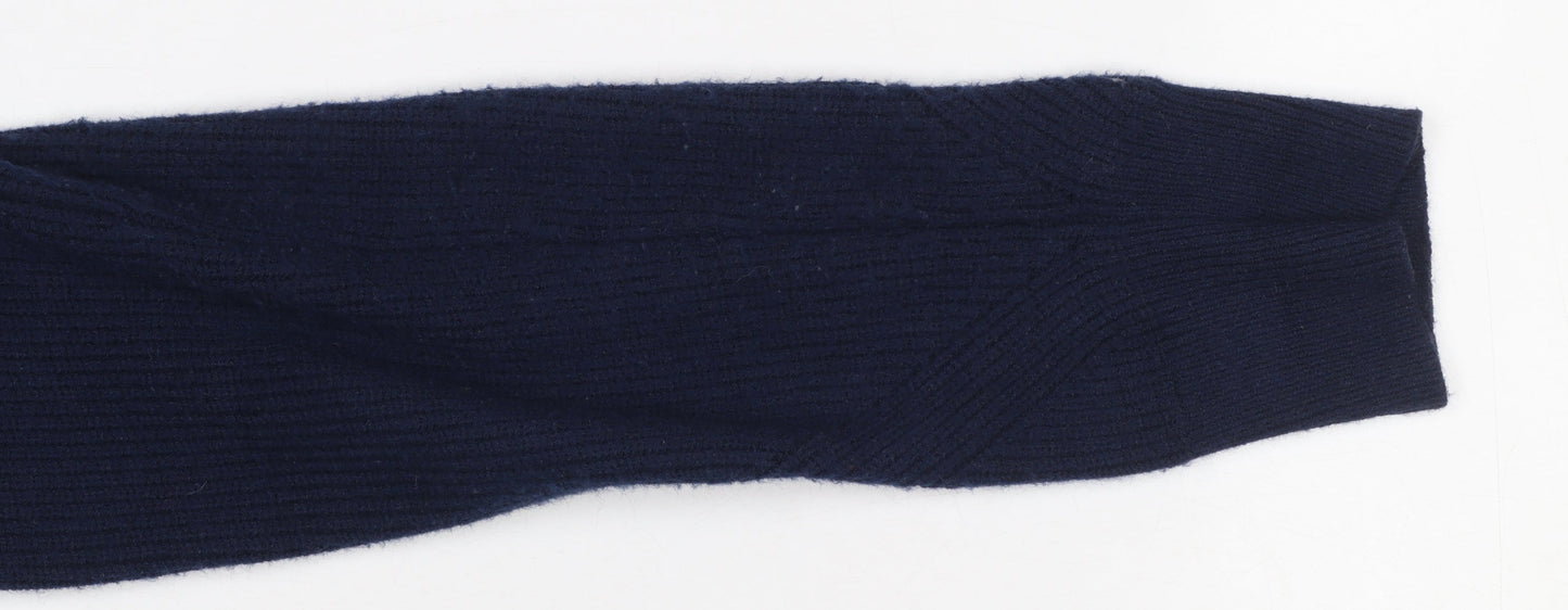 Womens UK Size 12 Marks and Spencer Blue Cardigan Jumper
