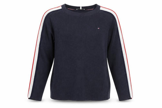 Womens UK Size M Tommy Hilfiger Blue Pullover Jumper
