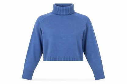 Womens UK Size 12 Zara Blue Pullover Jumper