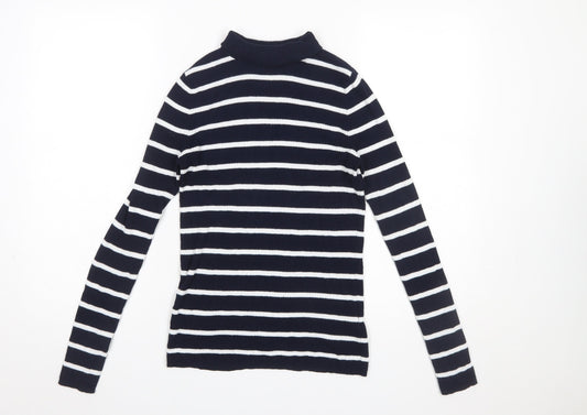 Womens UK Size 10 Marks and Spencer Blue Pullover Jumper