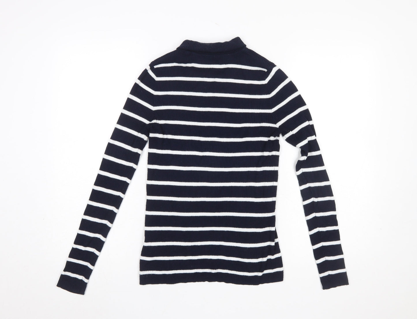 Womens UK Size 10 Marks and Spencer Blue Pullover Jumper