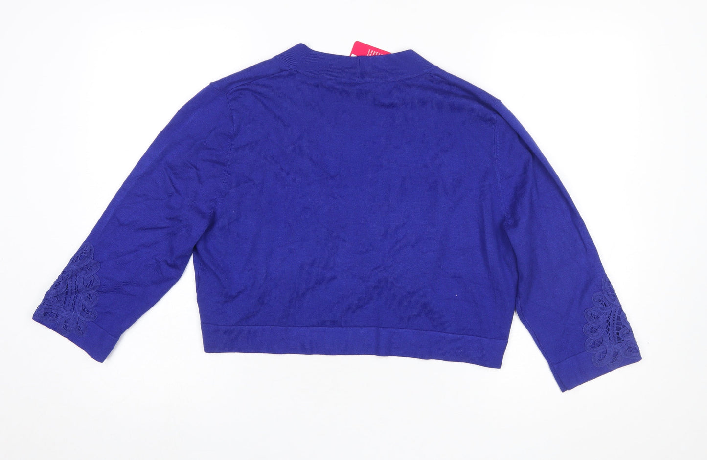 Womens UK Size 18 Together Blue Cardigan Jumper