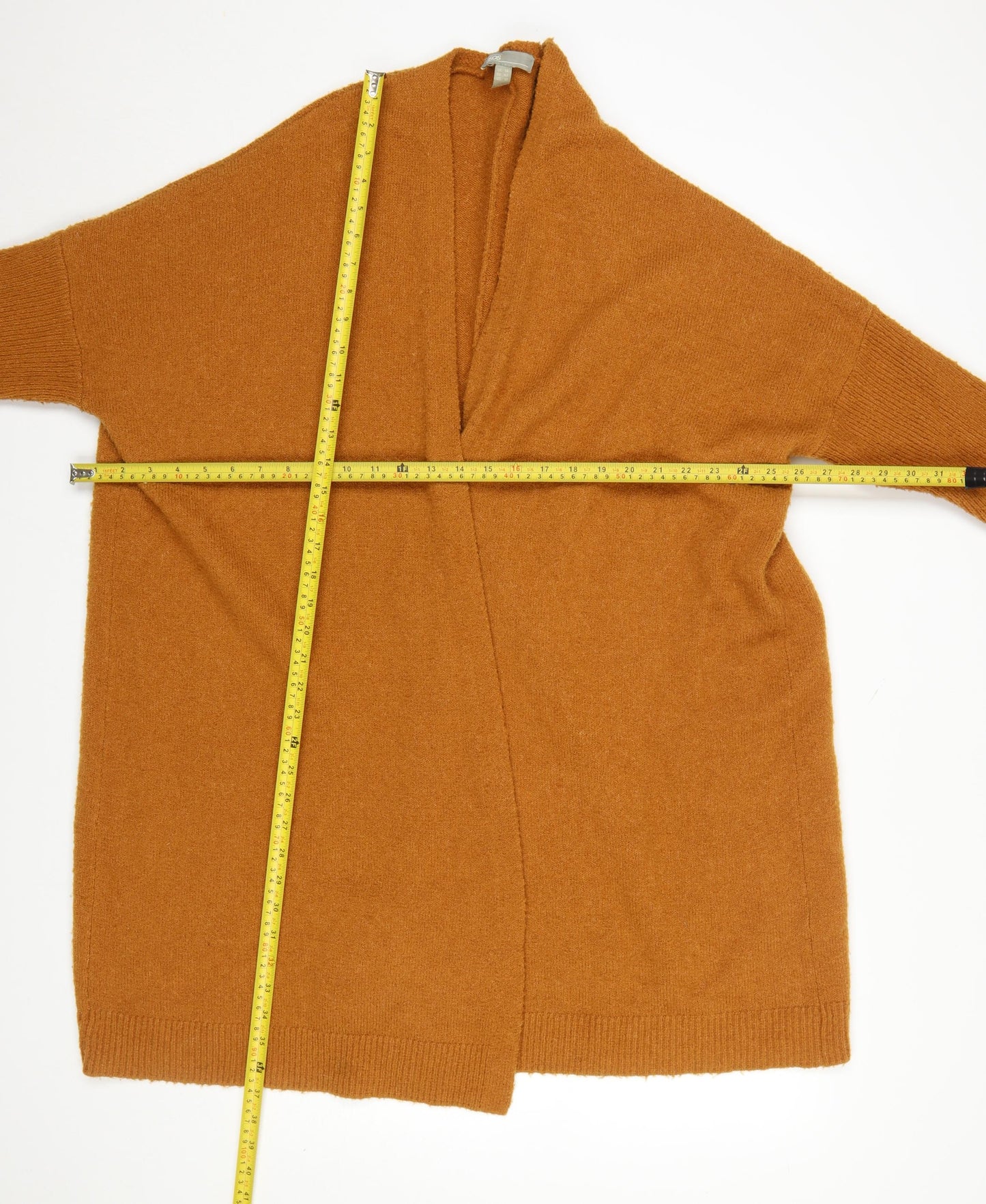 Womens UK Size 14 ASOS Brown Cardigan Jumper