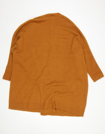 Womens UK Size 14 ASOS Brown Cardigan Jumper