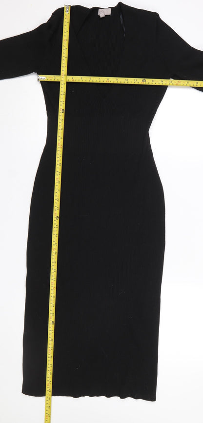 Womens UK Size L H&M Bodycon Dress