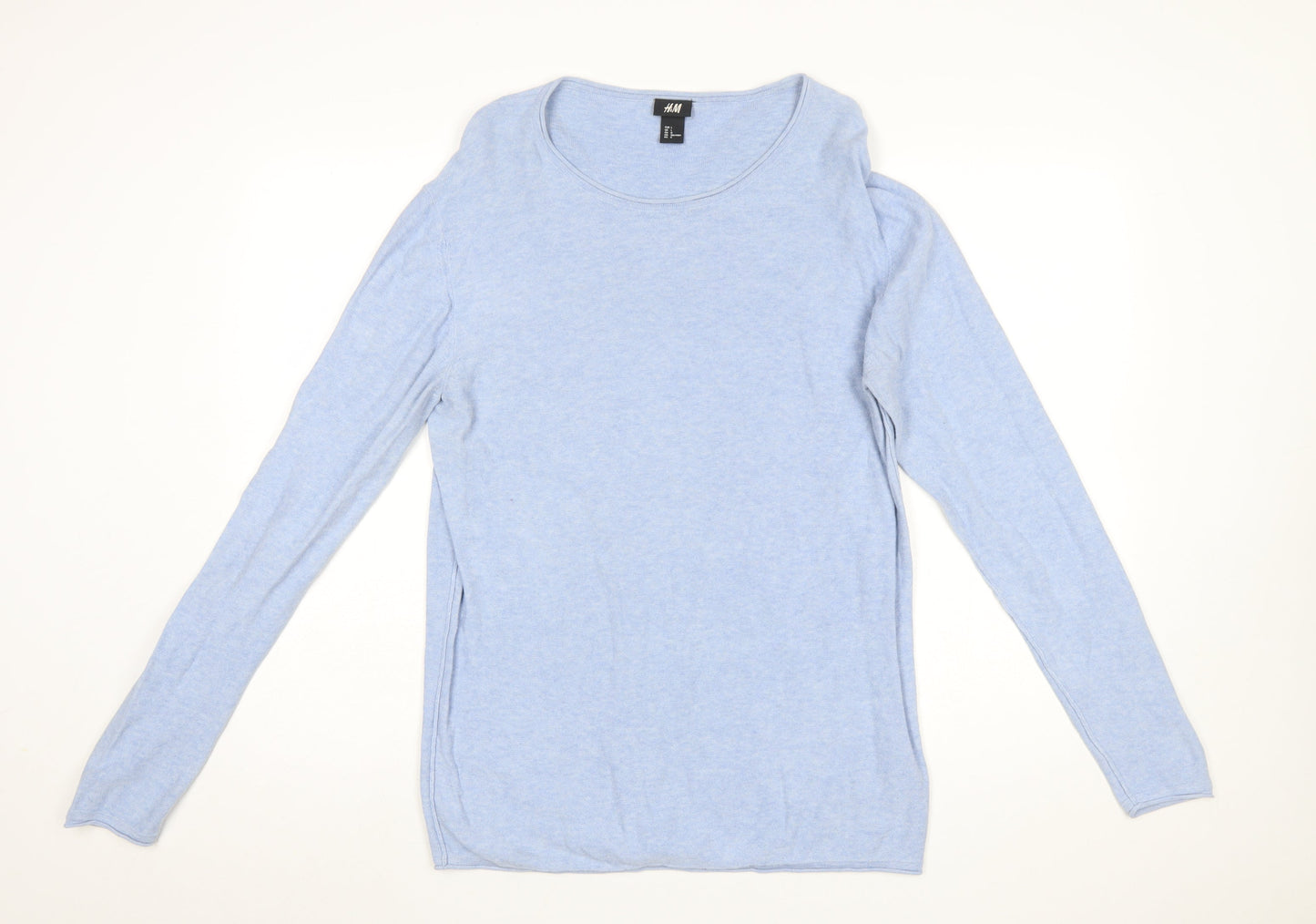 Womens UK Size 14 H&M Blue Pullover Jumper