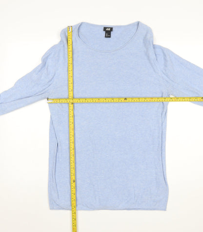 Womens UK Size 14 H&M Blue Pullover Jumper