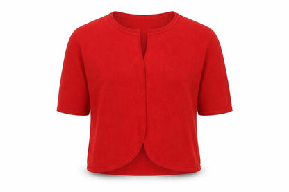 Womens UK Size 16/18 Marisota Red Cardigan Jumper