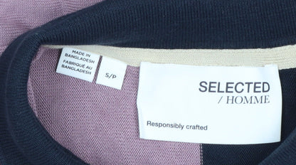Mens UK Size S Selected Homme 100% Cotton Polo Shirt