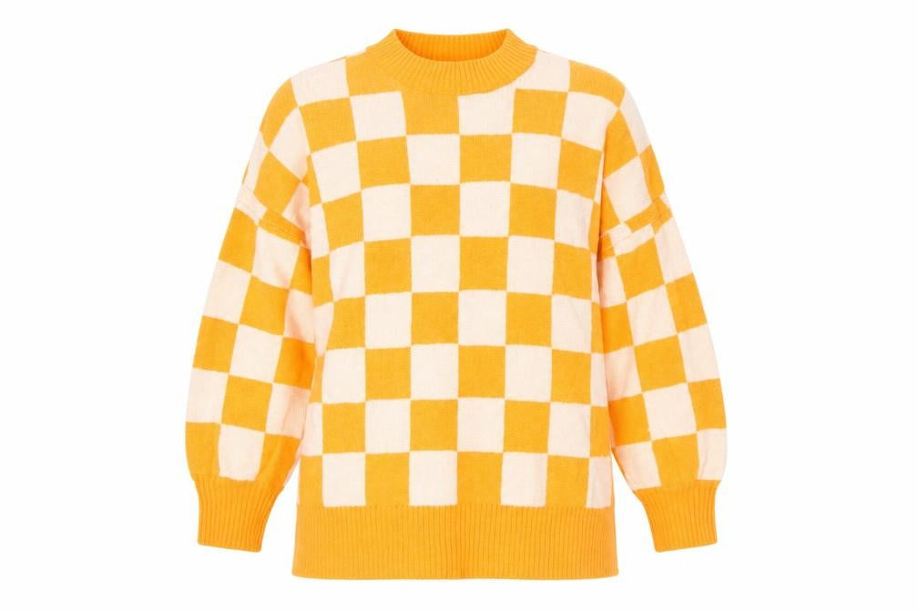 Womens UK Size XL H&M Orange Pullover Jumper