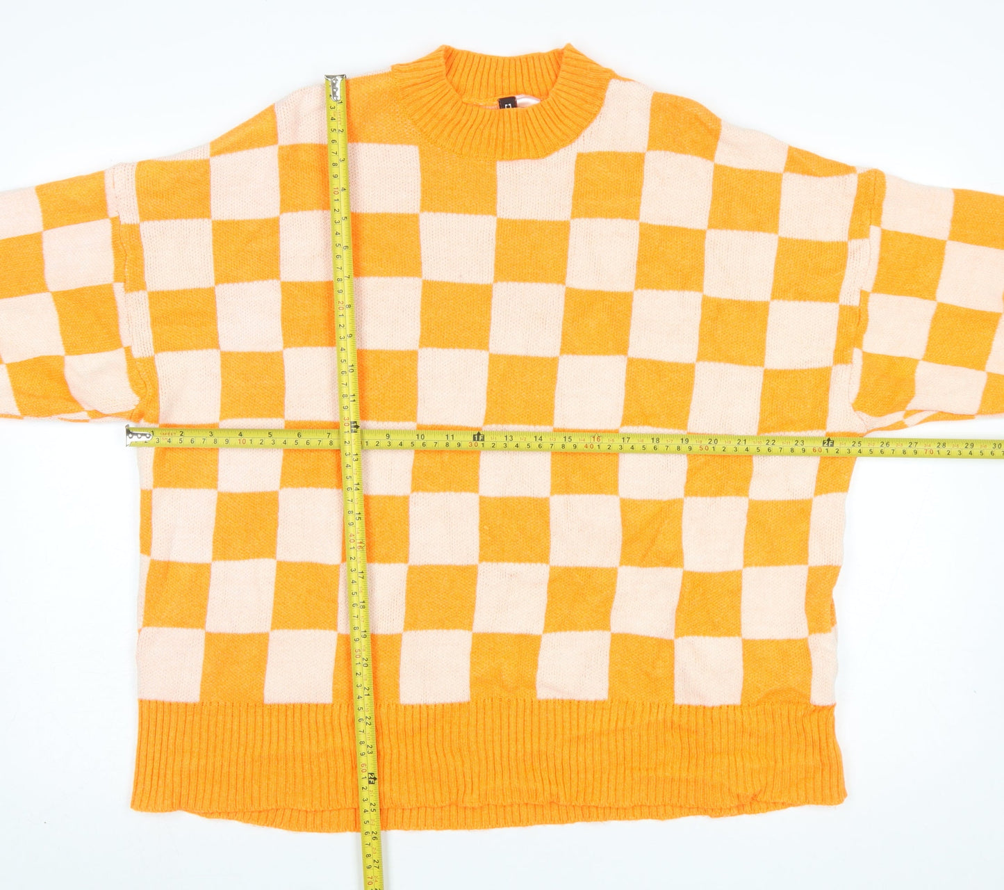 Womens UK Size XL H&M Orange Pullover Jumper