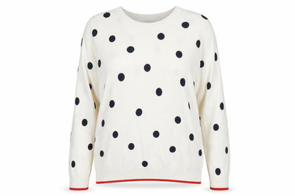 Womens UK Size 22 Marks and Spencer Ivory Pullover Jumper