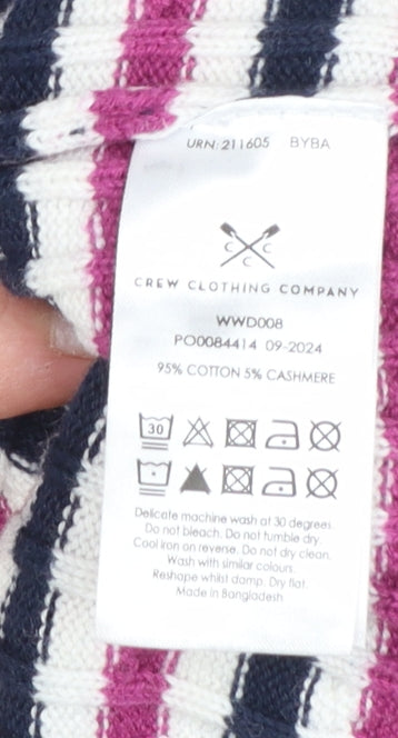 Womens UK Size 12 Crew Clothing Company Multicoloured Pullover Jumper
