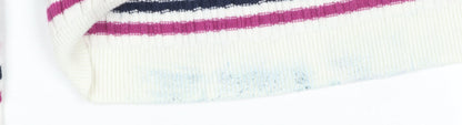 Womens UK Size 12 Crew Clothing Company Multicoloured Pullover Jumper