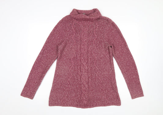 Womens UK Size 12 NEXT Purple Pullover Jumper