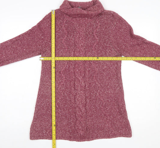 Womens UK Size 12 NEXT Purple Pullover Jumper