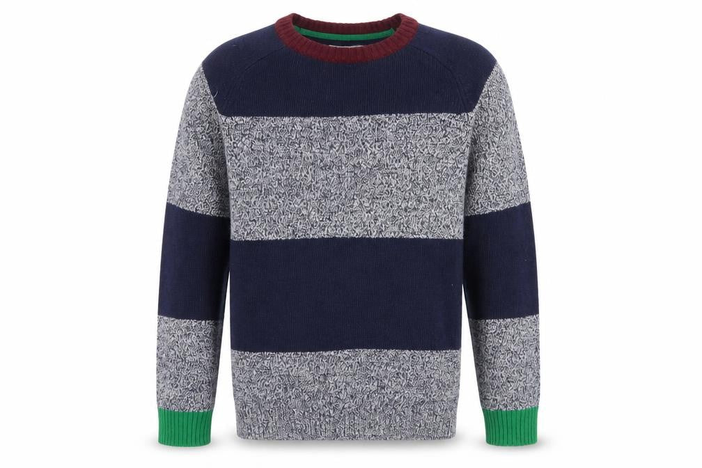 Boys UK Size 11-12 Years Mini Boden Blue Pullover Jumper