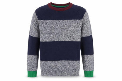 Boys UK Size 11-12 Years Mini Boden Blue Pullover Jumper